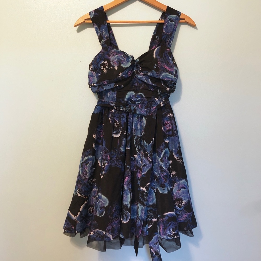 Floral Semi-Formal Dress